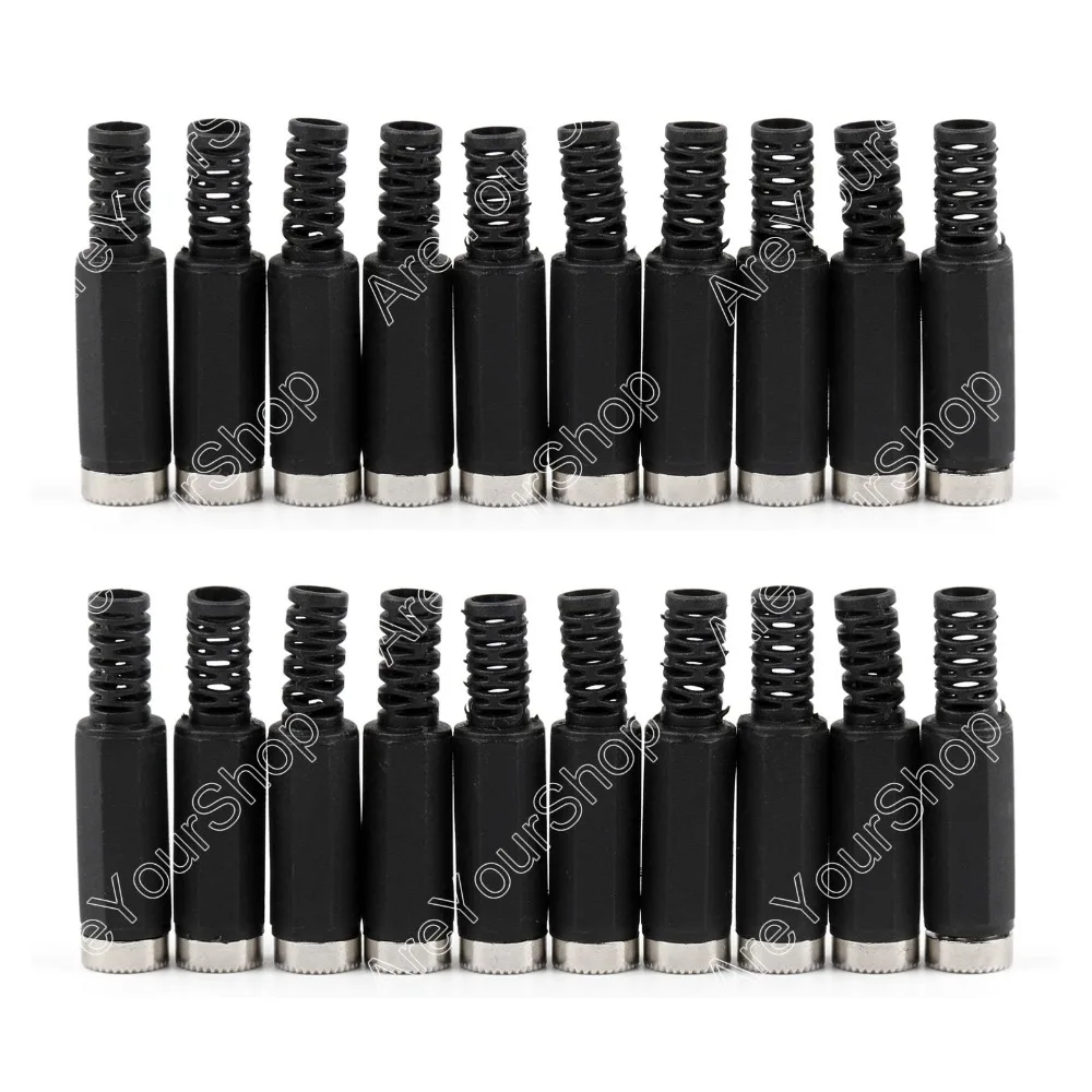

Areyourshop 20 Pcs 5.5x2.1mm DC Power Cable Female Plug Connect Socket Adapter
