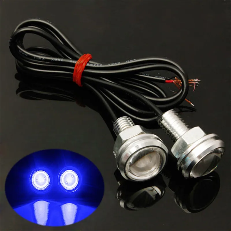 Car Diy New 2pcs 9w Auto Car Eagle Eye Daytime Running Drl