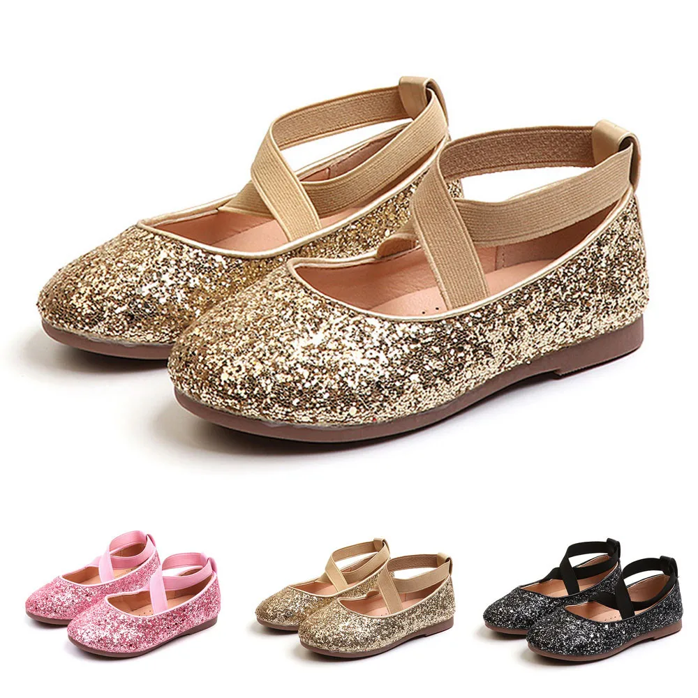 girls gold shoes