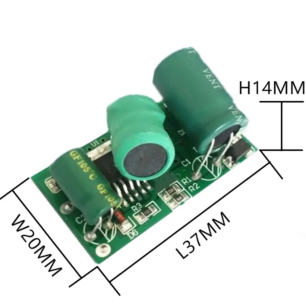 12V 24V Солнечный совместимый 9W 10W 11W 12W 13W 14W 15W усилитель постоянного тока светодиодный выход драйвера 27-48V 300mA источник питания для автомобиля