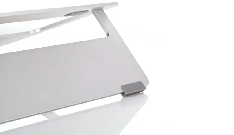 Лидер продаж Алюминий сплав Тетрадь охлаждающая подставка Портативный складной регулируемая подставка ноутбук высокое качество ноутбук