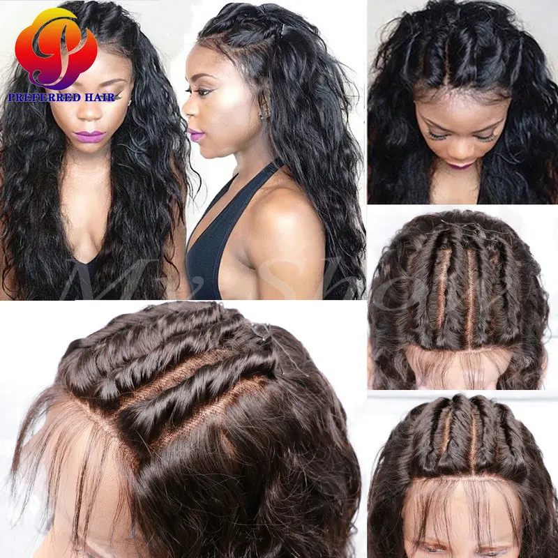 Full Lace Human Hair Wigs With Baby Hair Remy Lace Front Human Hair Wigs for Black Women Glueless Lace Frontal Natural Hair Wigs