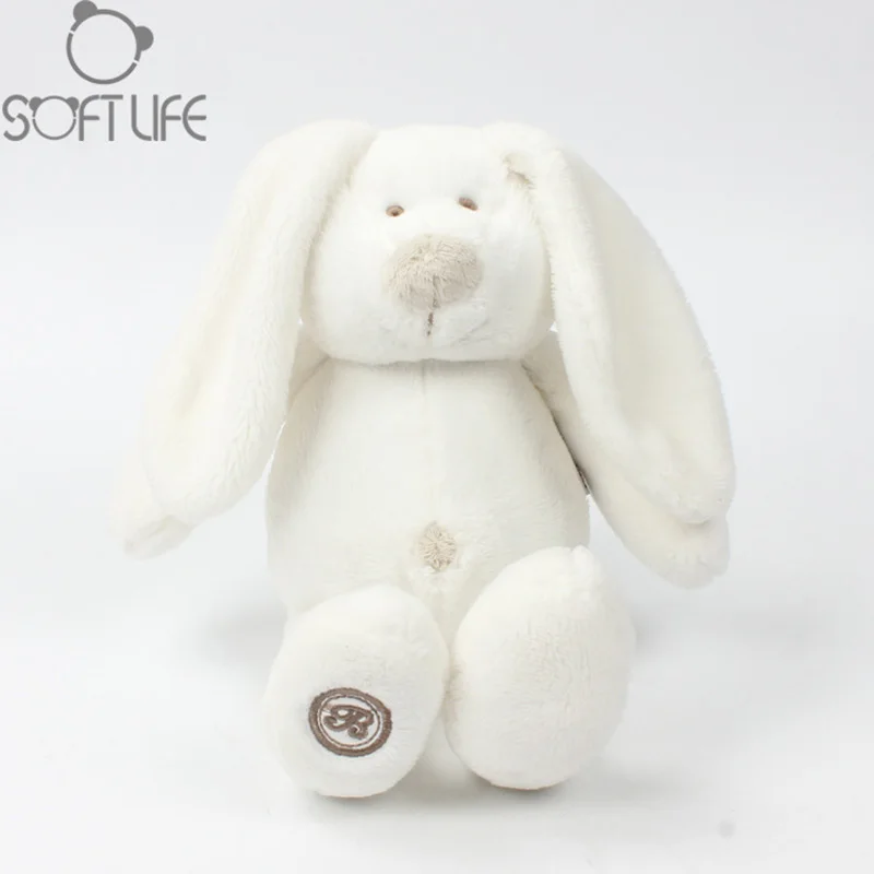 Kawaii Long Ear Rabbit Plush Dolls Toy Bunnies Kids Stuffed Animals Soft Toy Bunny Fluffy Hare Cushion juguetes Educational Doll (28)