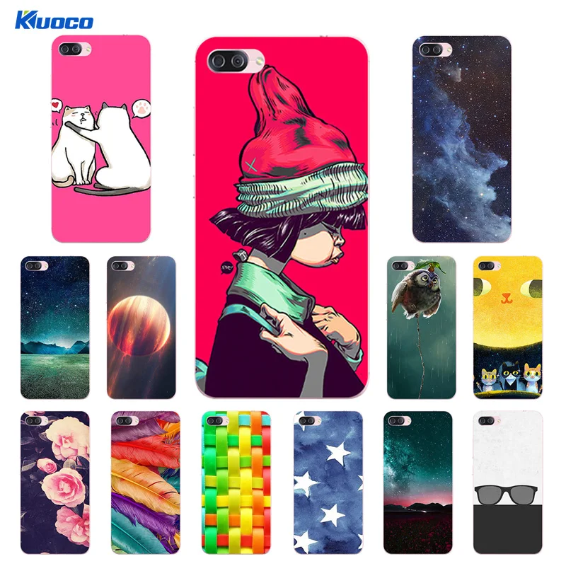 Silicone Cases For Asus Zenfone 4 Max ZC520KL 5.2" DIY Soft TPU Back Cover Girl Cat Printing |