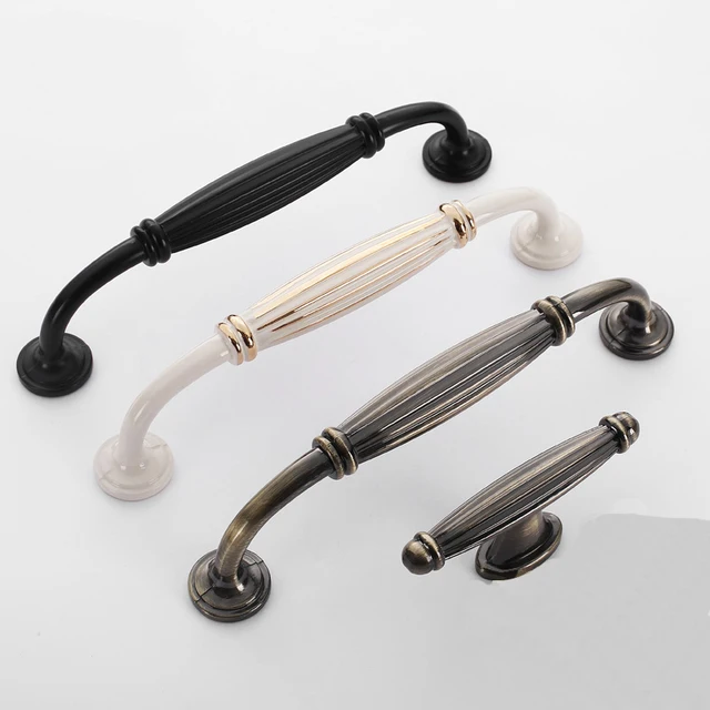 Cheap Knobs and pulls for cabinets poignee meuble Kitchen cabinets furniture Door Handles and Knobs Simple Black handles Z-0476 Cheap Knobs and pulls for cabinets poignee meuble Kitchen cabinets furniture Door Handles and Knobs Simple Black handles Z-0476