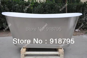 

Free shipping luxury bathtub use for indoor cast iron tubs with skirting