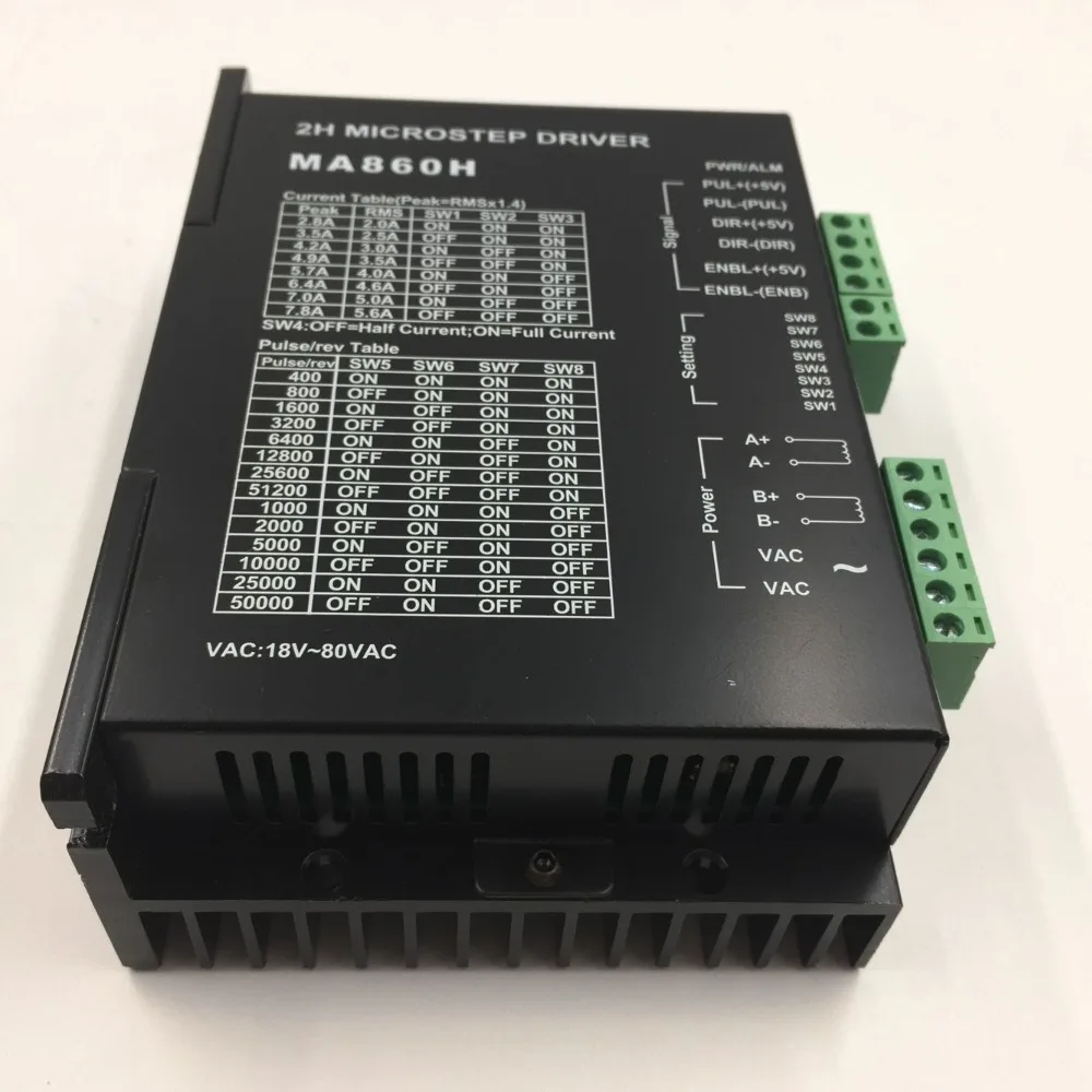 1 Ось Nema34 12Nm 1714oz in L150mm шаговый двигатель комплект привода двойной вал с источником