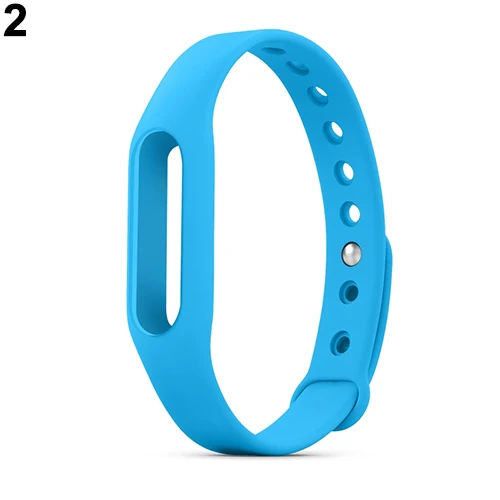 Сменный силиконовый браслет на запястье для Xiaomi Mi Band 1 1S Прямая поставка