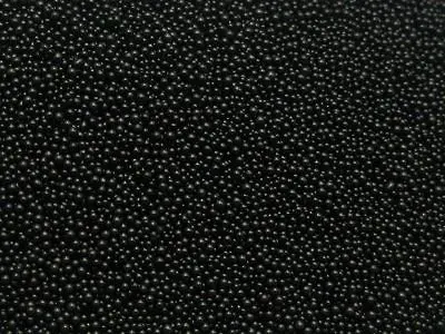 

50Gram Black Glass Micro Beads Microbeads No-hole Embellishment + Storage Box