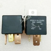 

Black 4 pin 80A 12V/24VDC car relay for normally open fixed handle