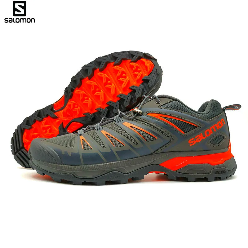 

2018 Salomon Speed Cross Outdoor Male Sports Orange red Running Sneaker Breathable low-top men's Shoes jogging walking shoe hot
