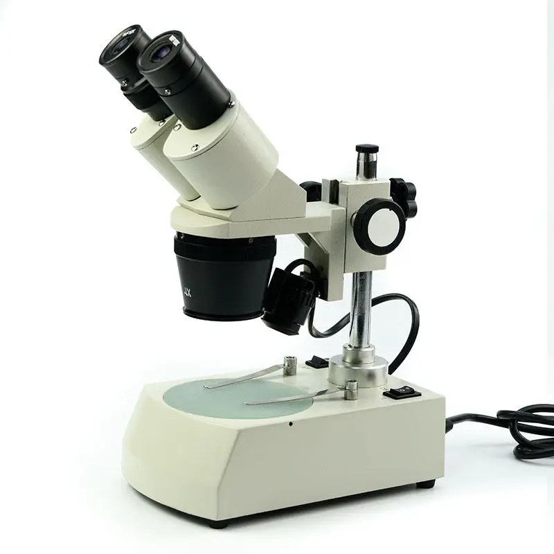 

LED Illumination 20X 40X Industry Stereo Binocular Microscope Mobile Phone Repair Soldering Tools