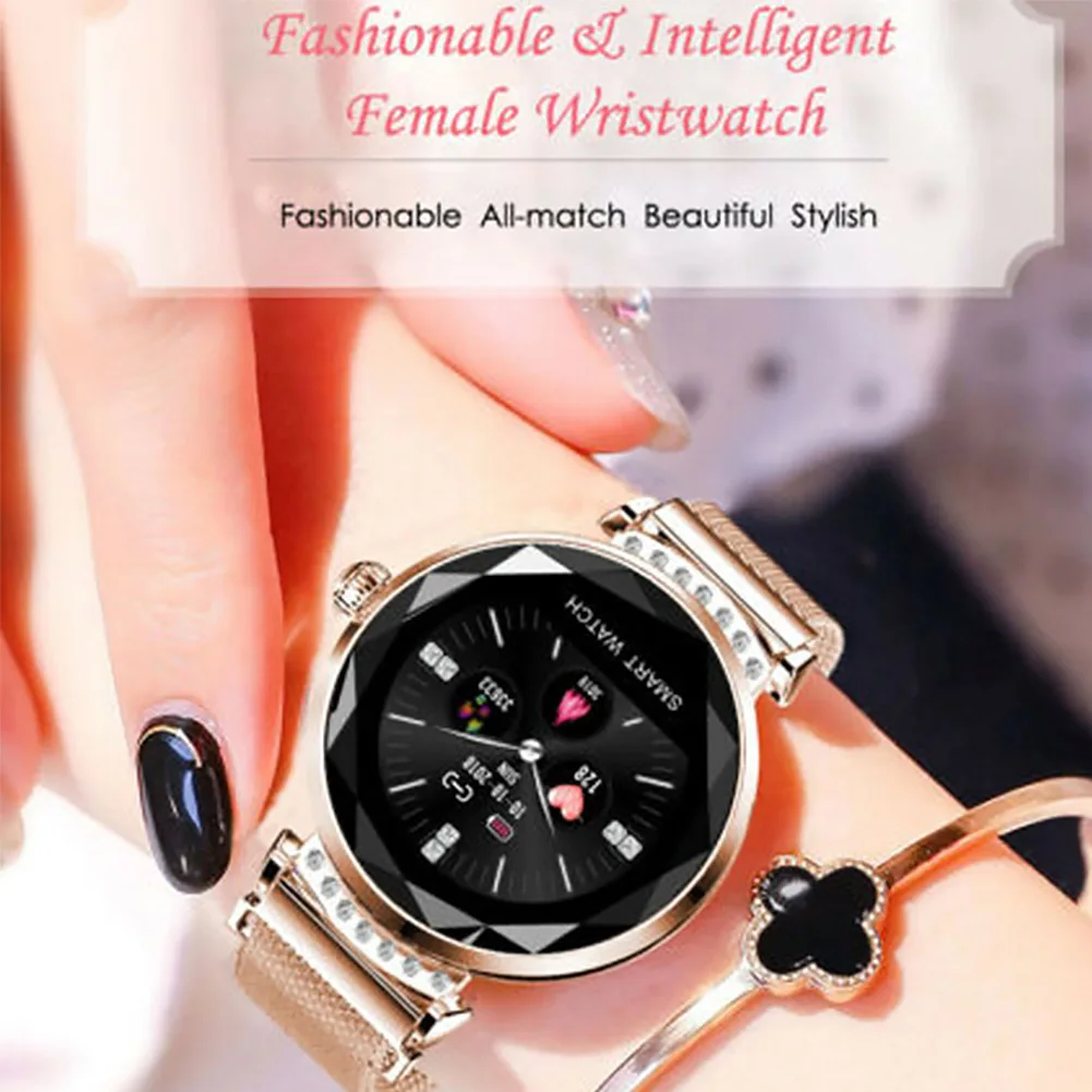 

Fitness Tracker Heart Rate Sleep Monitor Intelligent Bluetooth Fashion Color Screen Women Smart Watch Blood Pressure Waterproof