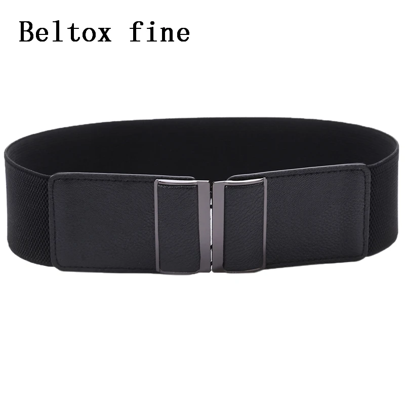 Women Wide Stretchy Belt Fashion Vintage Elastic Female Waist Cinch Girls Cummerbund