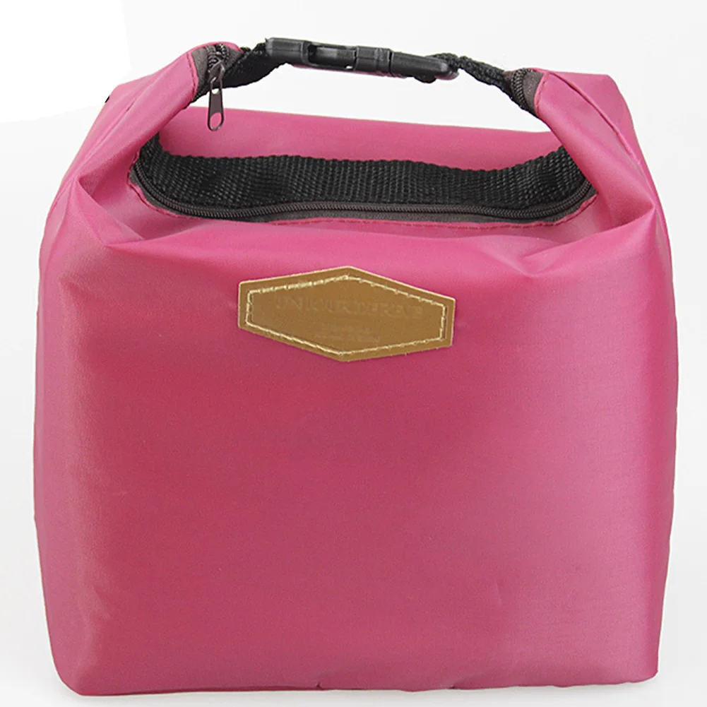 Оксфорд портативный складной Ланч-мешок для женщин охладитель коробка для обеда, для переноски водонепроницаемый студенческий детский ланч-мешок