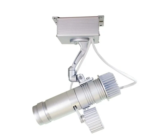 10W Gobo Image Projector, Rotary Gobo Film, Cool White/Warm White. One