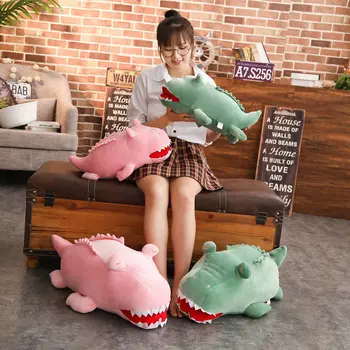 

1pc 50cm/70cm Cute Soft Plush Crocodile Pillow Stuffed Crocodile Plush Animals Toys Birthday Christmas Valentine Gifts
