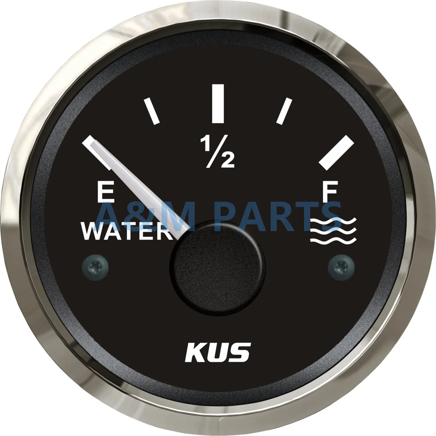 KUS Marine Water Level Gauge Boat Water Tank Level Gauge Indicator
