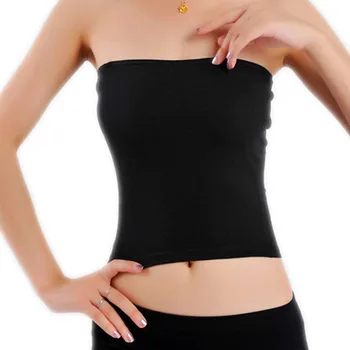 

High Quality Comfortable Prevent Exposed Chest Bustier Strapless Women Tops Underwear Yoga Sports Bras Sportswear Accessories