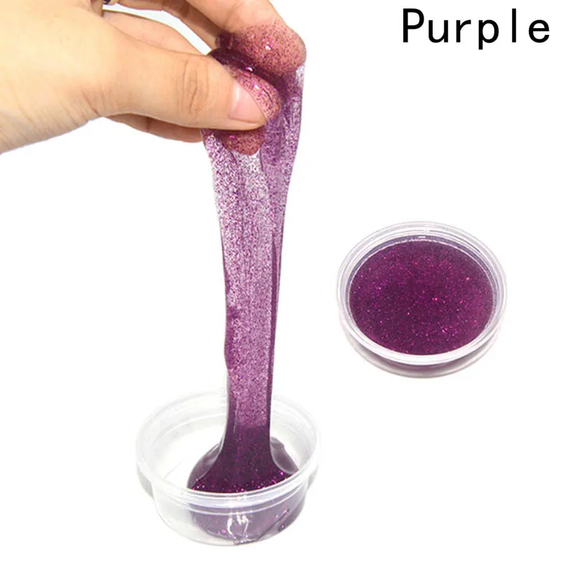 New Plasticine Clay DIY Crystal Mud Play Transparent Magic Plasticine Kid Toys Intelligent Hand Plasticine Mud