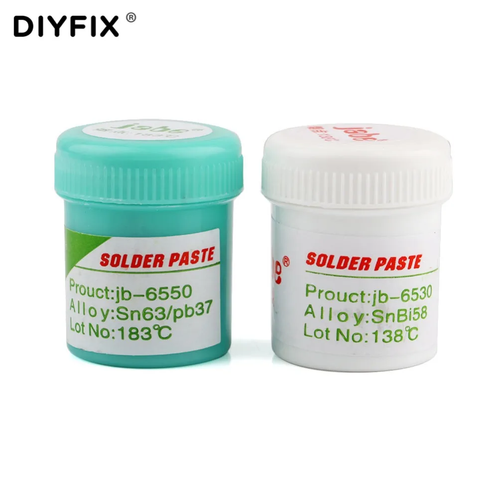 DIYFIX 1 шт. флюс паяльной пасты Сварочная флюсовая паяльная паста Sn63/pb37 SnBi58 для