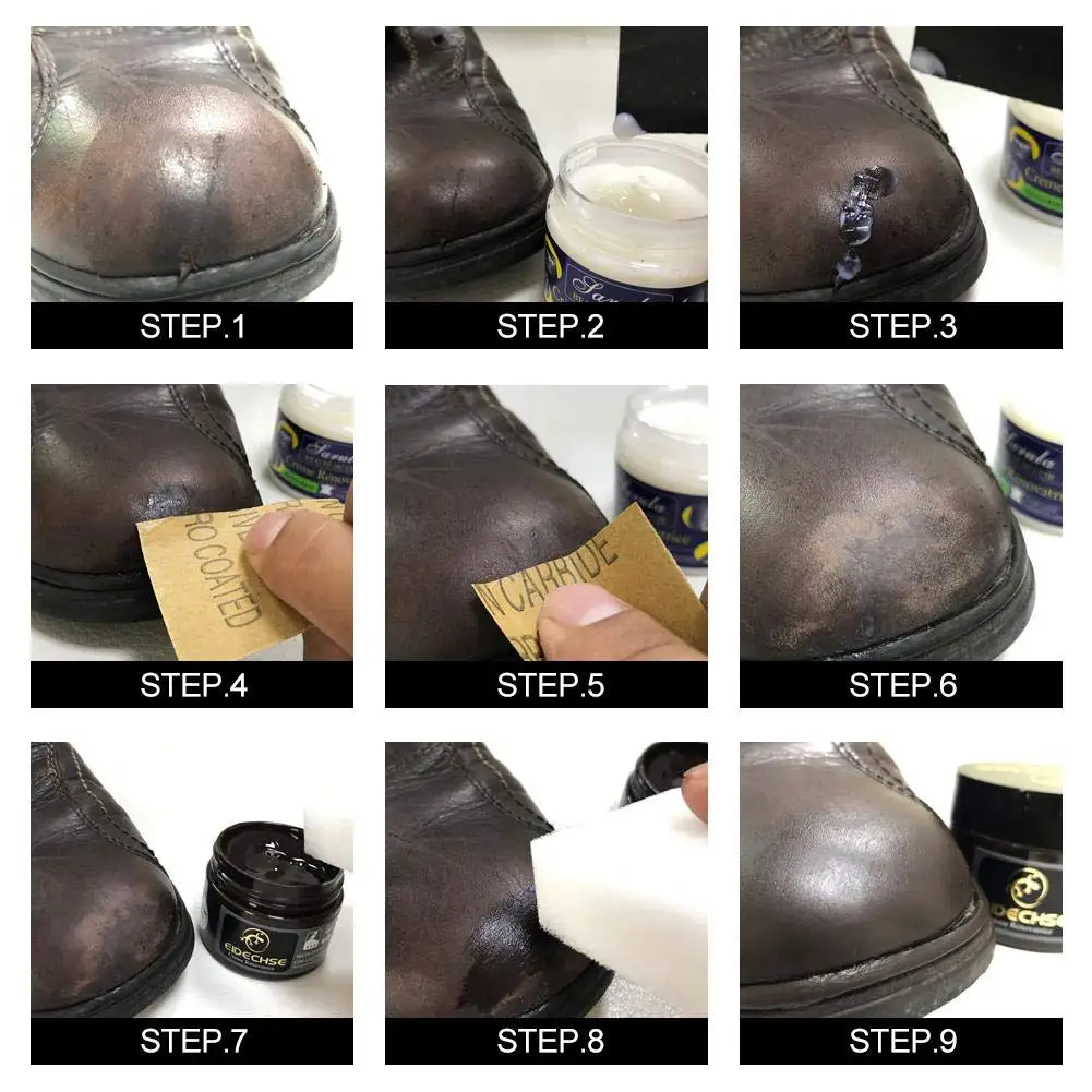 How to get putty off of leather bopqeswap