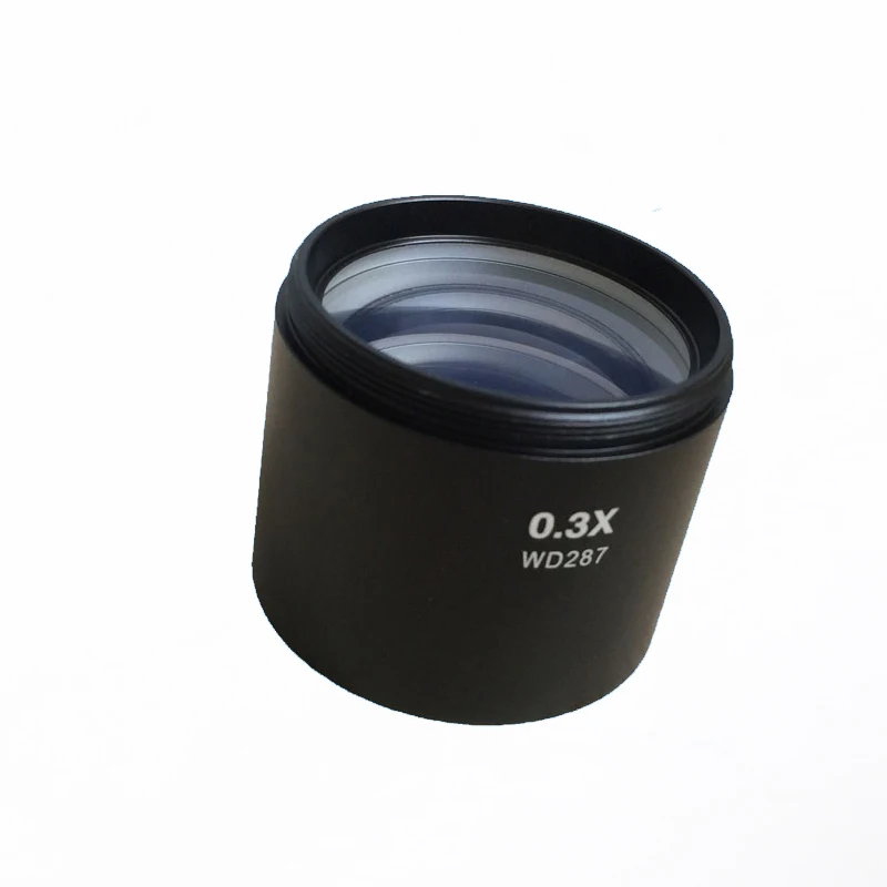 

0.3X Auxiliary Objective Lens for Zoom Stereo Microscope Thread 48mm for trinocular microscope working above 30CM