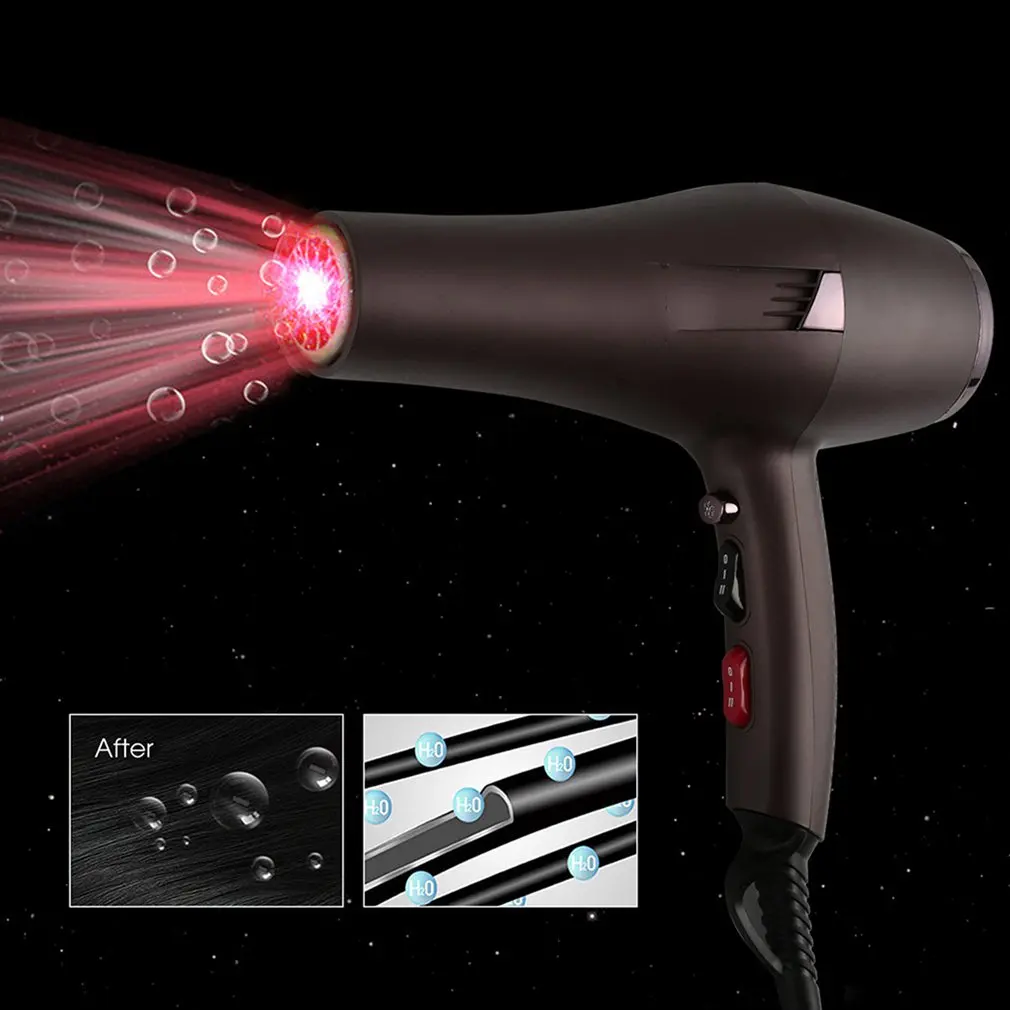 

2018 NEW Nm-998 Household Hair Dryer 2000W Black Us 110-130V