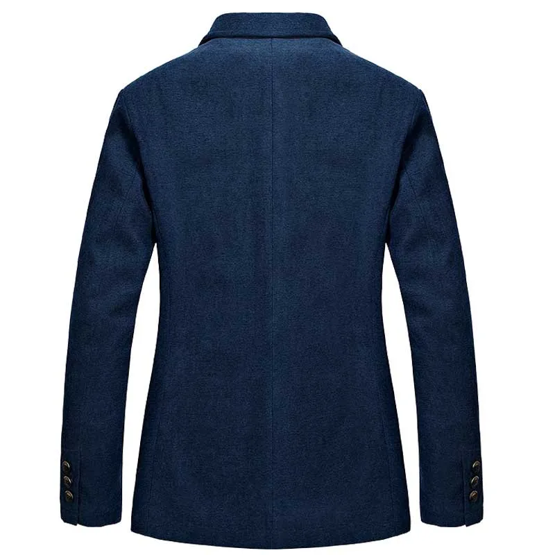 High Fashion Spring Autumn Suit Coat Men Jacket Blazers Solid Color Casual Jacket Male Office Wedding Clothes Plus Size 3XL