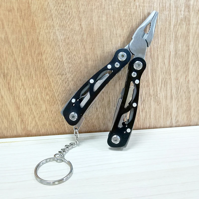 

Mini Outdoors Survival Multitool Pliers Serrated Knife Jaw Hand Tools Wire Cutter Screwdriver Knife Saw Multifunction A24