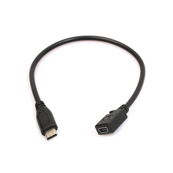 

New Type C USB 3.1 Male to Mini USB Female Charging Data Cable for Nexus 6P hot