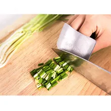 1 шт. кухонный портативный из нержавеющей стали ручной протектор пальца нож ломтик Чоп Безопасный ломтик кухонный инструмент ок 0498