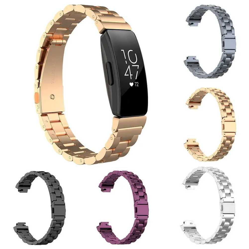 

Popular Replacement Metal Strap Watch Band for Fitbit Inspire/Inspire HR Smart Bracelet Replacement Metal Strap Watch Band