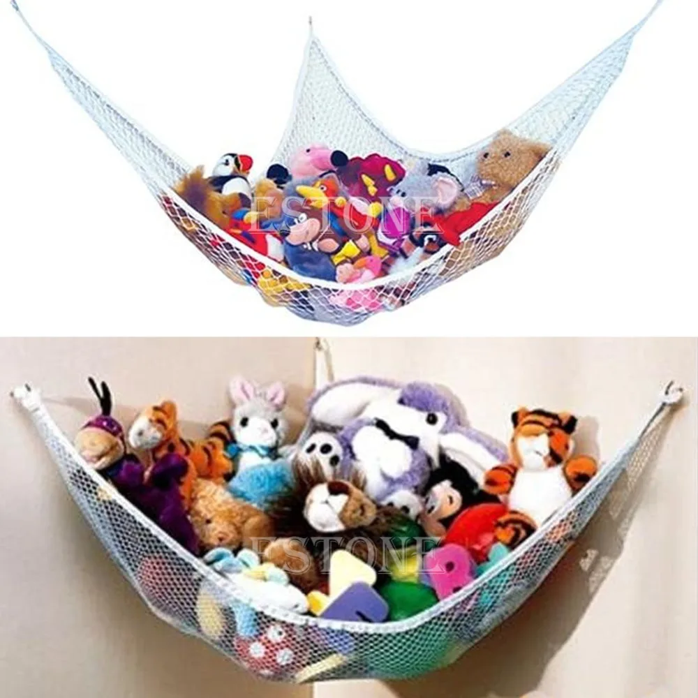 large stuffed animal net hammock