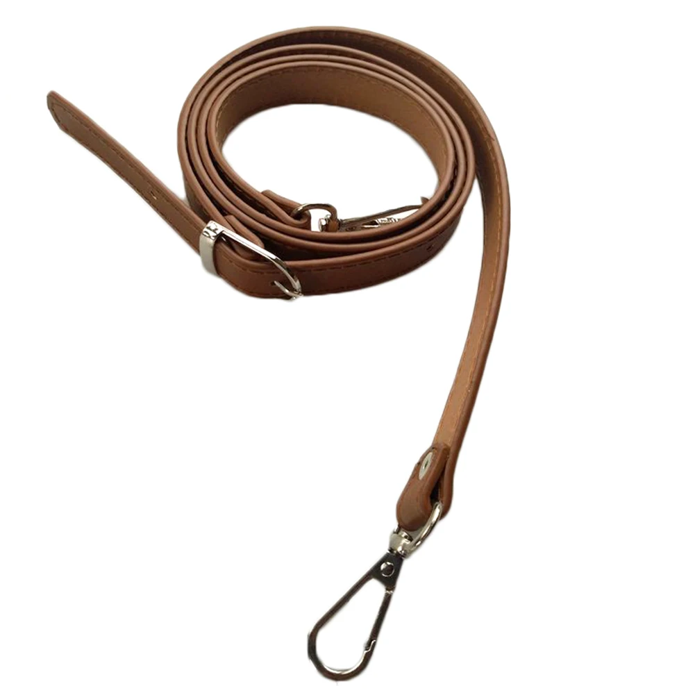 khaki 120 см Модный ремешок для сумки цвета хаки, Женская Регулируемая Сумочка, сделай сам, ручка из искусственной кожи, ремень с пряжкой, сумка через плечо, ремни, Одноцветный ремень - Цвет: khaki