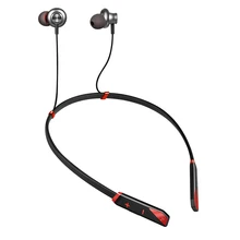 Оригинальные Bluetooth наушники шейные беспроводные наушники стерео Спортивные Bluetooth гарнитура с микрофоном громкой связи для iPhone Xiaomi