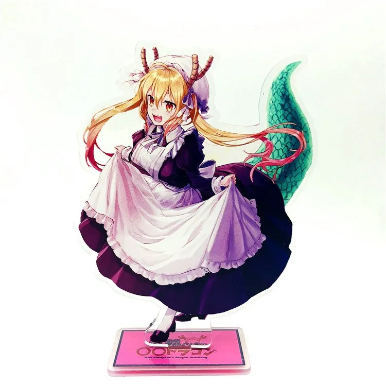 Аниме Miss Kobayashi Дракон горничная Kamui Kanna фигурка на акриловой подставке настольное