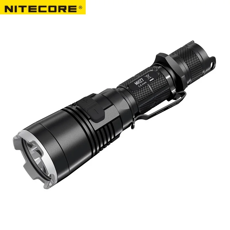 Новый фонарик Nitecore MH27 CREE XP L HI V3 светодиодный лм RGB S ярфонарь водонепроницаемый