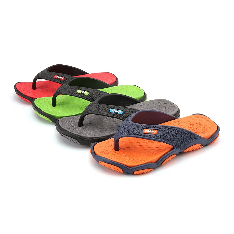

Men 'S antiskid Flip-Flops Leisure slippers Cartoon L Leisure Flip Flops Female Simple Romanesque Fashion Beach Slippers Light v