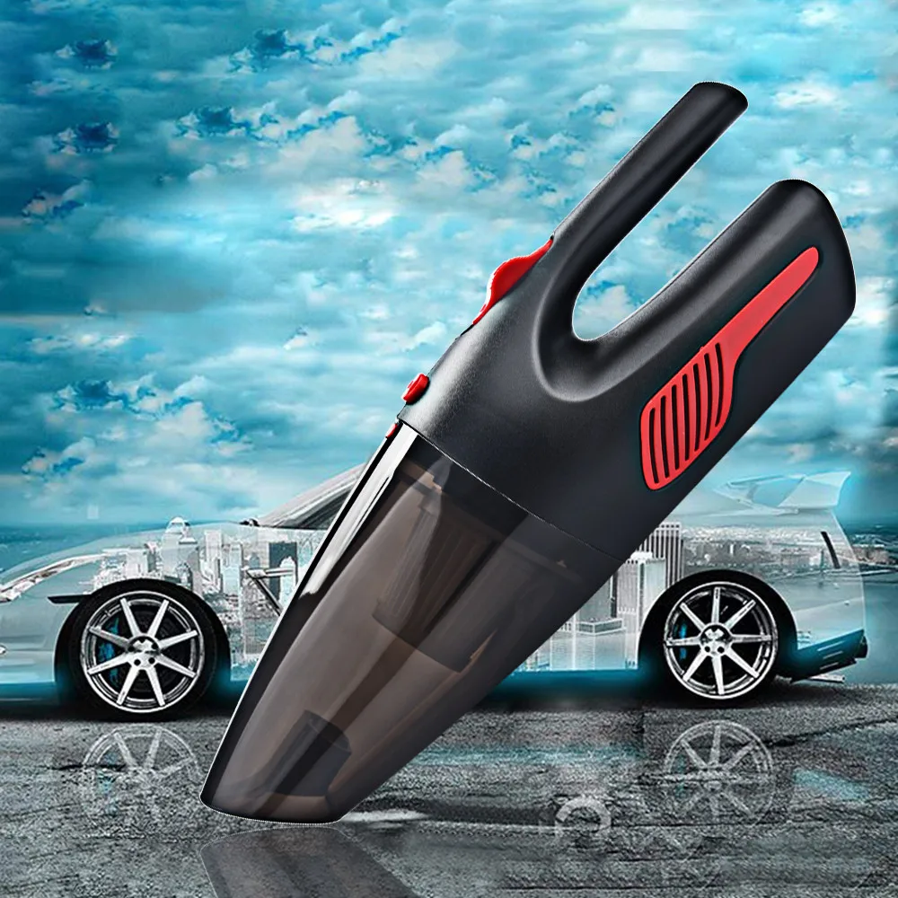 Kongyide Vacuum Cleaner 12V Mini Portable Car Vehicle Auto Recharge Wet