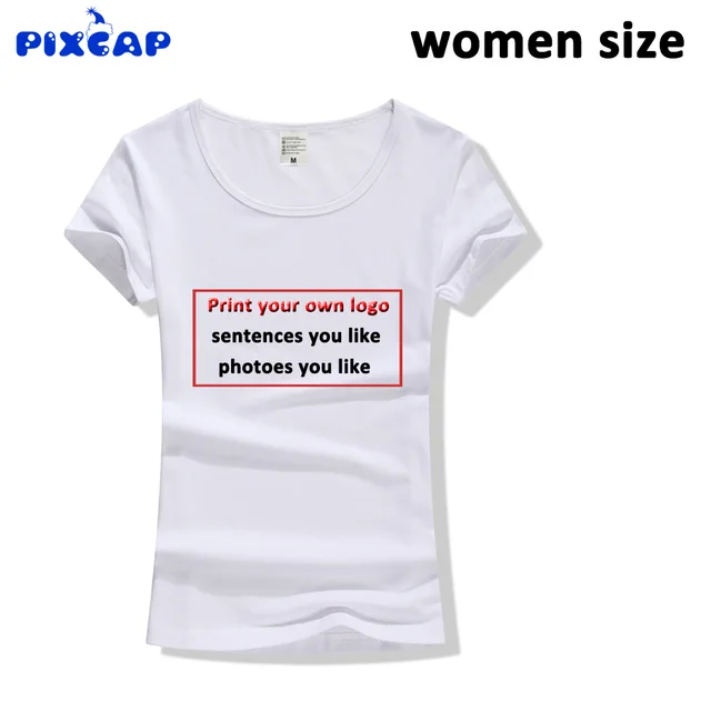 accept 1pcs customer design settings t shirt women mens couple create your shirt