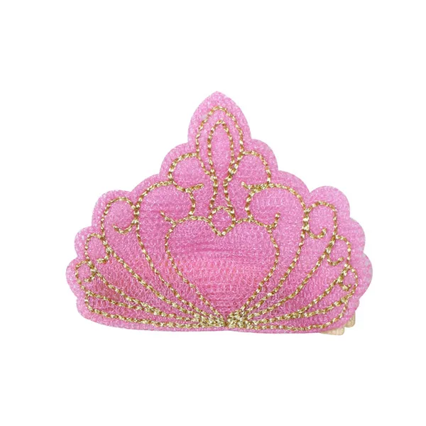 Hot Pink Princess Crown Hairclip