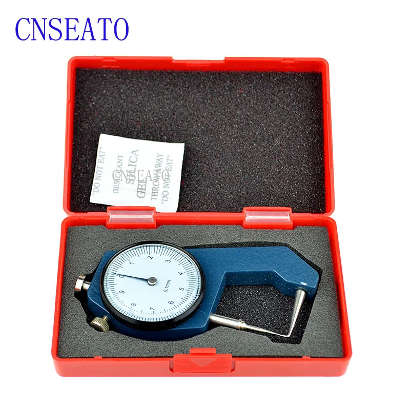 

1 Pc Dental Caliper Thickness Gauge 0-10*0.1mm with Watch Measuring Thickness of Metal Dentist Tools Use for Denture Care