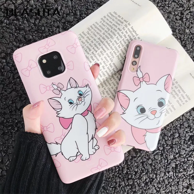 

The cartoon AristoCats Marie Cats cat Soft TPU Cover Case For huawei P10 P10pro mate10 nova 2s P20 P20pro mate20 Coque Shell