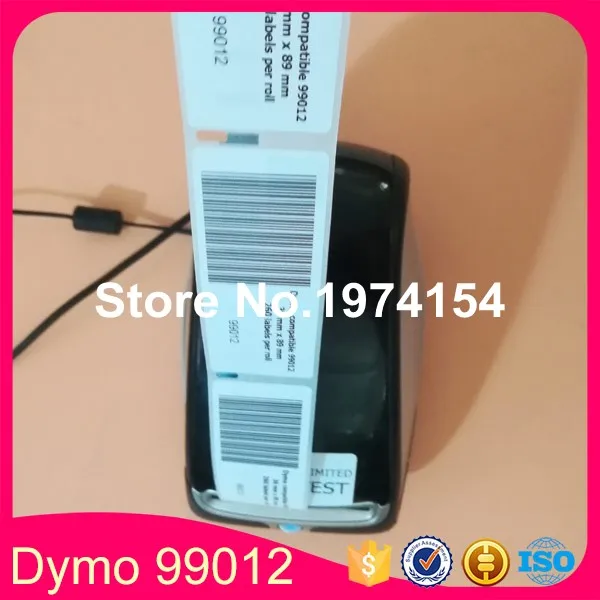 8* рулоны совместимые с Dymo Этикетки 99012 Etiketten 36 мм x 89 мм для LW450(также поставляем 99010 99014 99015 99017 11352 11353 11354