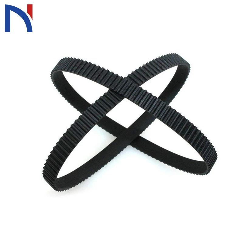 GT2 Closed Loop Timing Belt Rubber 2GT 6mm 3D Printers Parts 110 112 122 158 200 280 300 400 610 852 mm Synchronous Belts Part