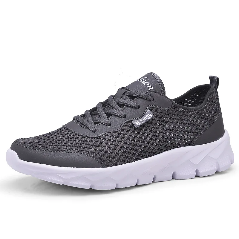 

2019 New Mesh Men Casual Shoes Lac-up Men Shoes Lightweight Comfortable Breathable Walking Sneakers Tenis Feminino Zapatos