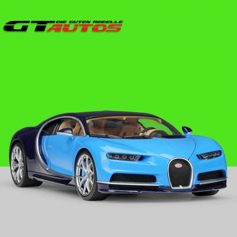 

1:18 Welly GTAutos 2016 Bugatti Chiron Diecast Model Car