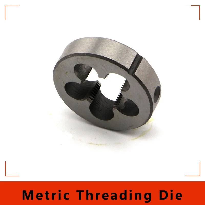 11Pc HSS Hard Metric Thread Threading Left Hand Die Tool Set Pitch Bit M3-M20