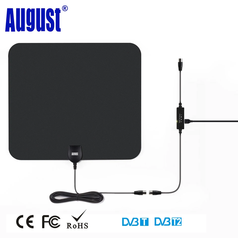 August DTA435 TV Antenna with Amplifier
